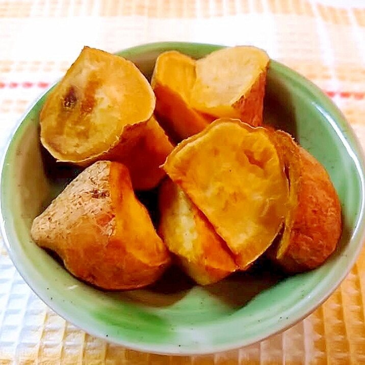 カレーシナモン味の揚げ薩摩芋